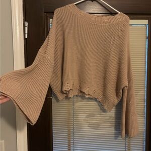 Cozy dusty pink Knit Sweater